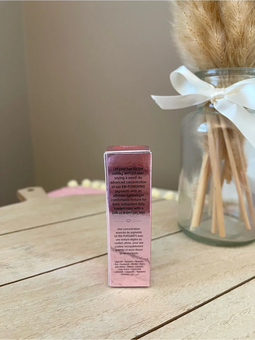Too Faced Lady Bold Em-Power Pigment Lipstick – Multiple – New & BNIB